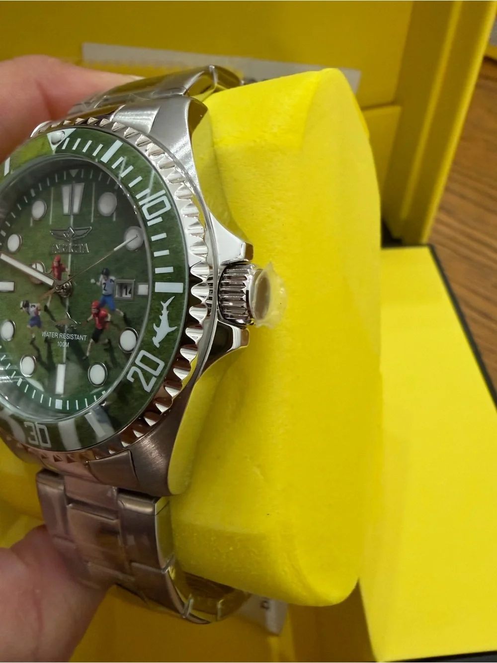 Invicta ProDiver “Hail Mary” Football Watch
